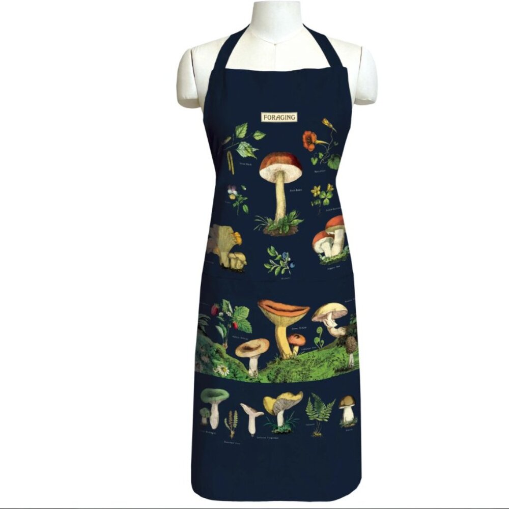 Apron - Foraging Mushroom